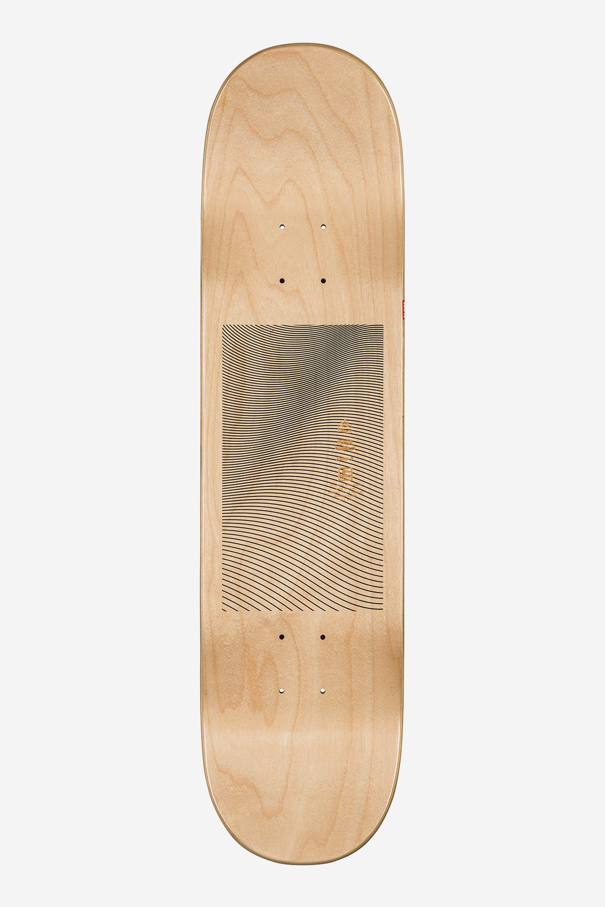 g2 parallel off-white foil horizon 8.0" skateboard deck