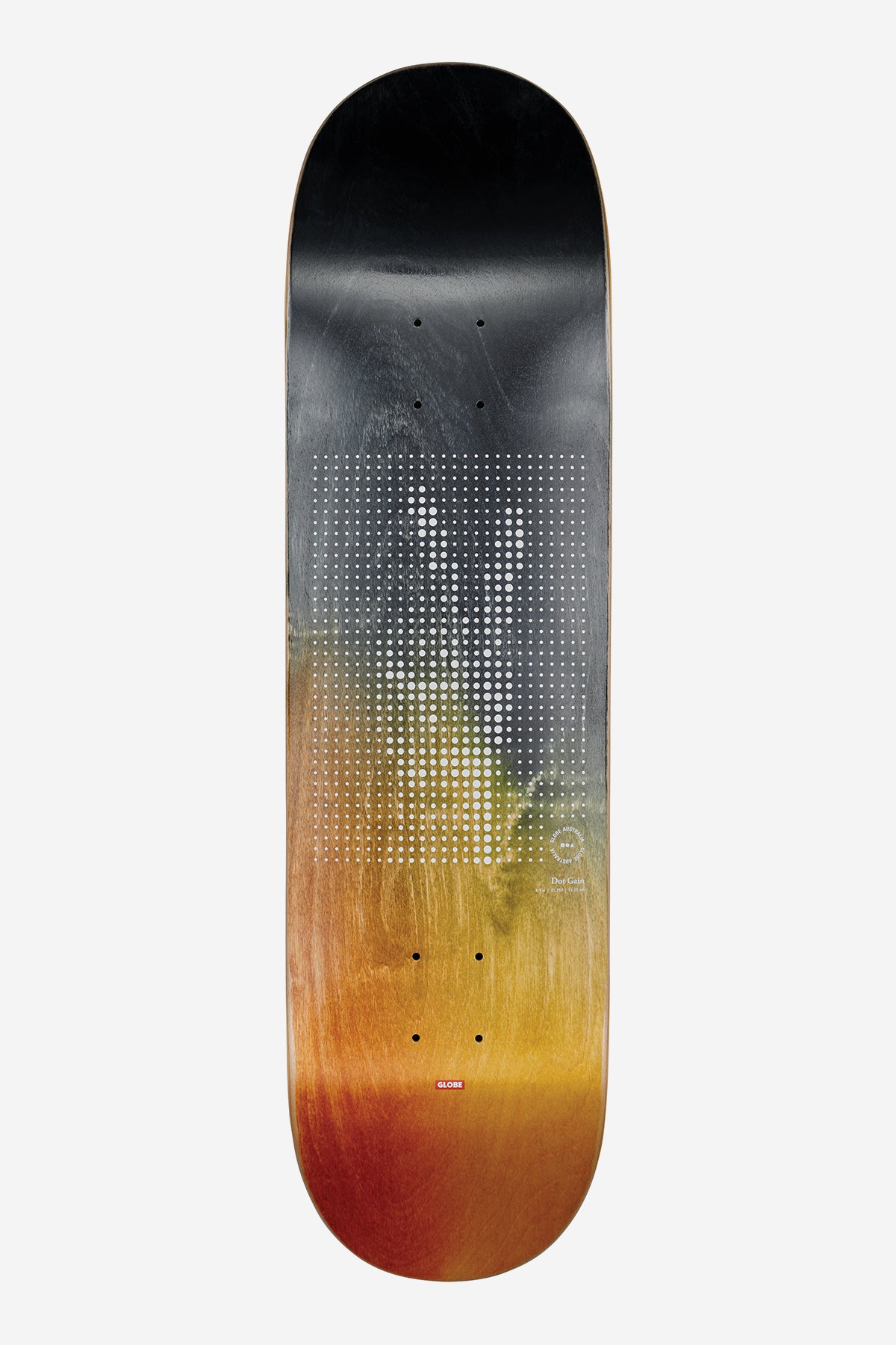 g2 dot gain peace 8.5" skateboard deck