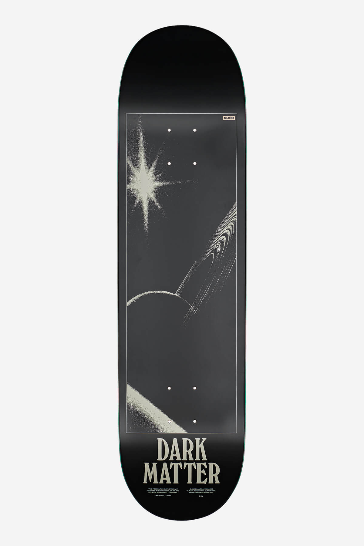 Globe Decks G1 Orbit Skateboard Deck  - 8,25" in Dark Matter
