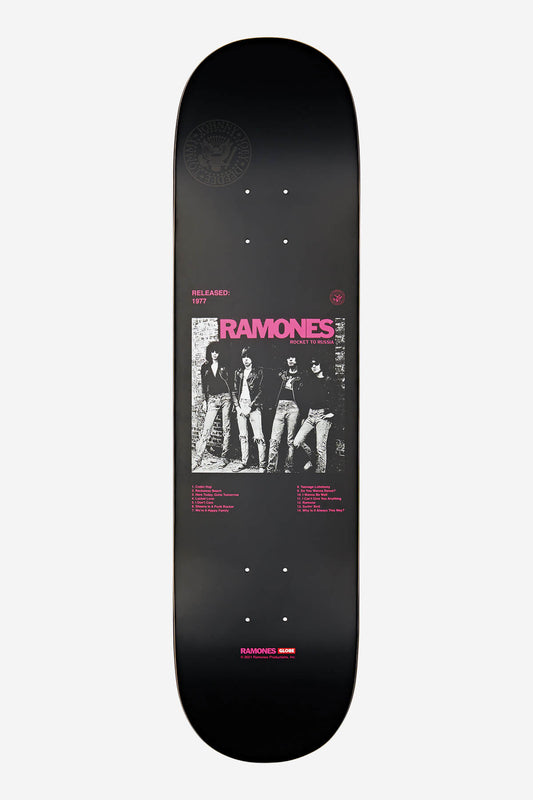 Globe Decks G2 Ramones Skateboard Deck  - 8.0" en ROCKET TO RUSSIA