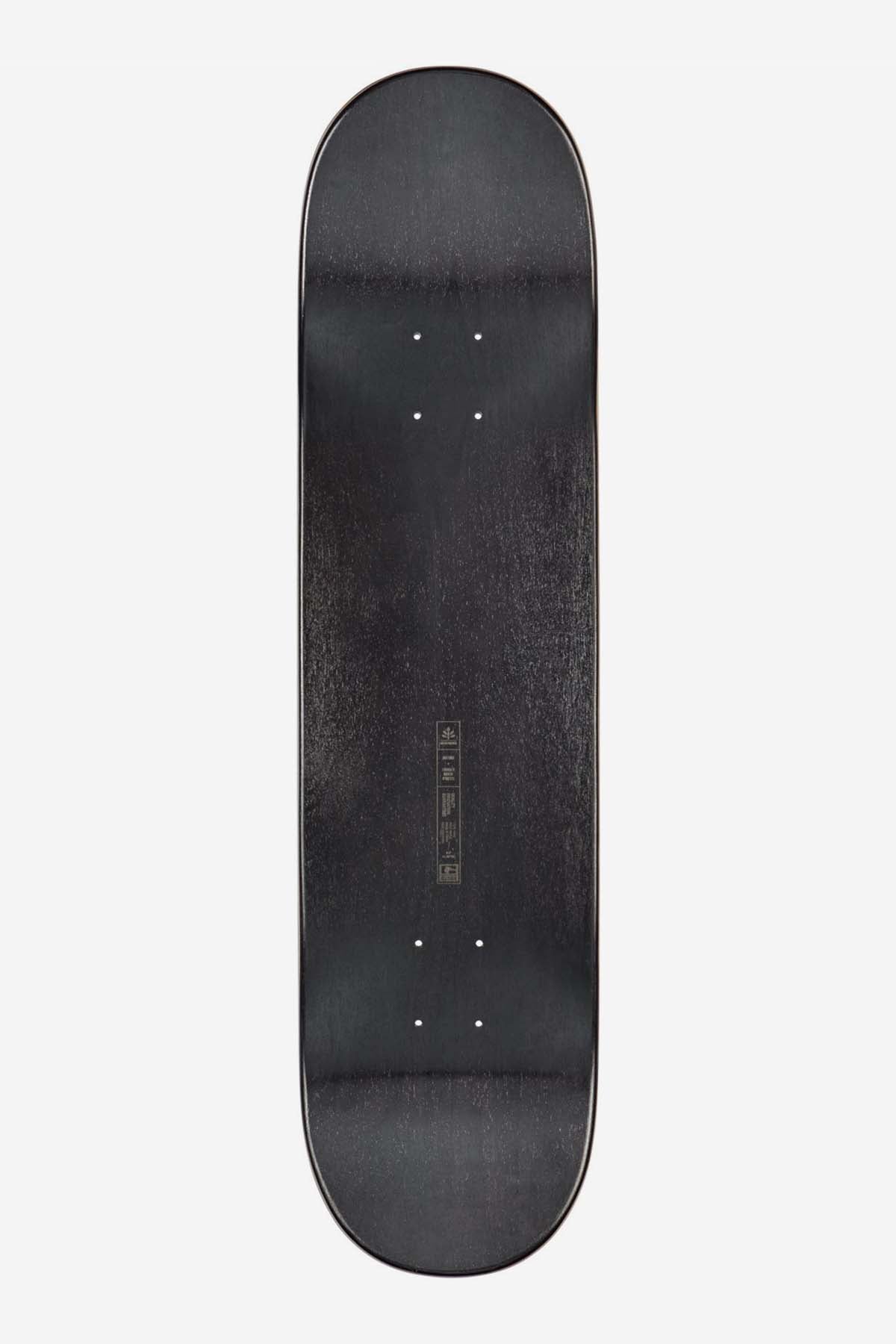g1 d blocchi nero giallo 8.0" skateboard deck