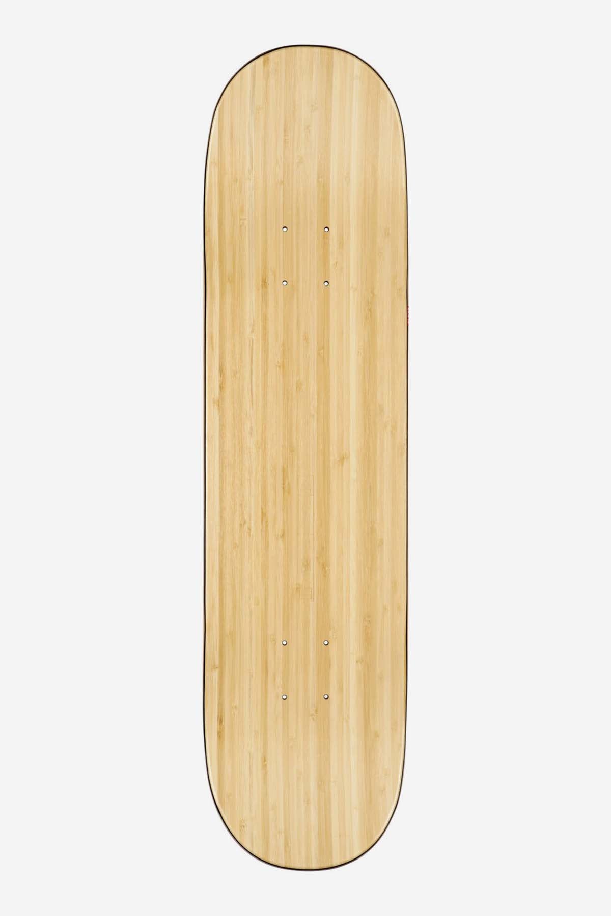 g3 zwart holes bamboe zwart 8.0" skateboard deck