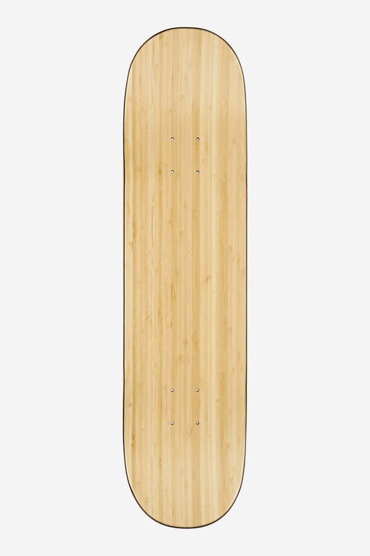 g3 black holes bamboo black 8.0" skateboard deck
