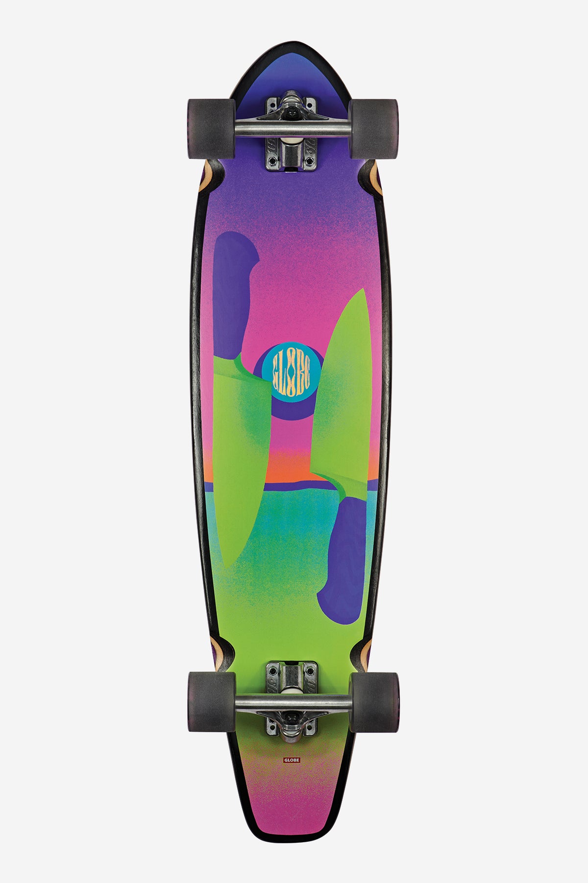 the all-time sharps on the brain 35" longboard