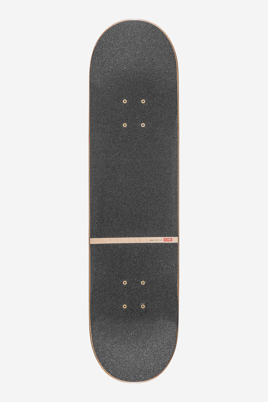 g3 bar black 8.0" complete skateboard