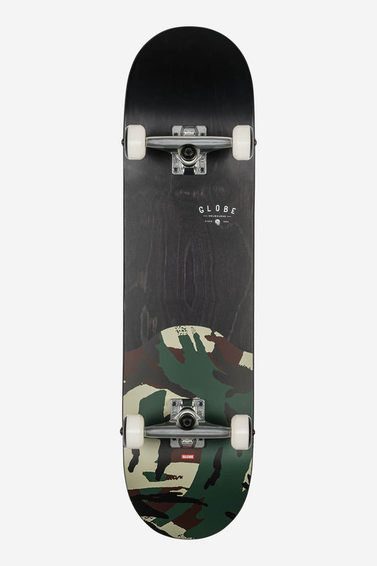g1 argo zwart camo 8,125" compleet skateboard