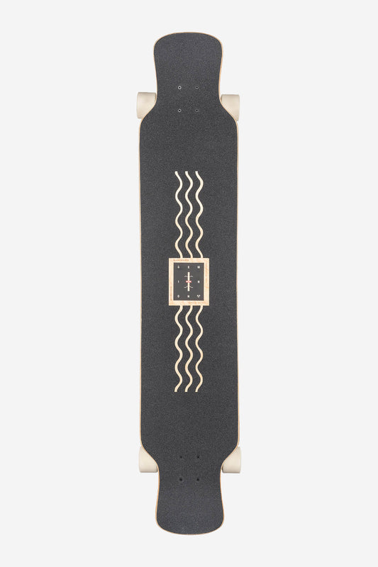 geminon XL spray wave black copper 47" longboard