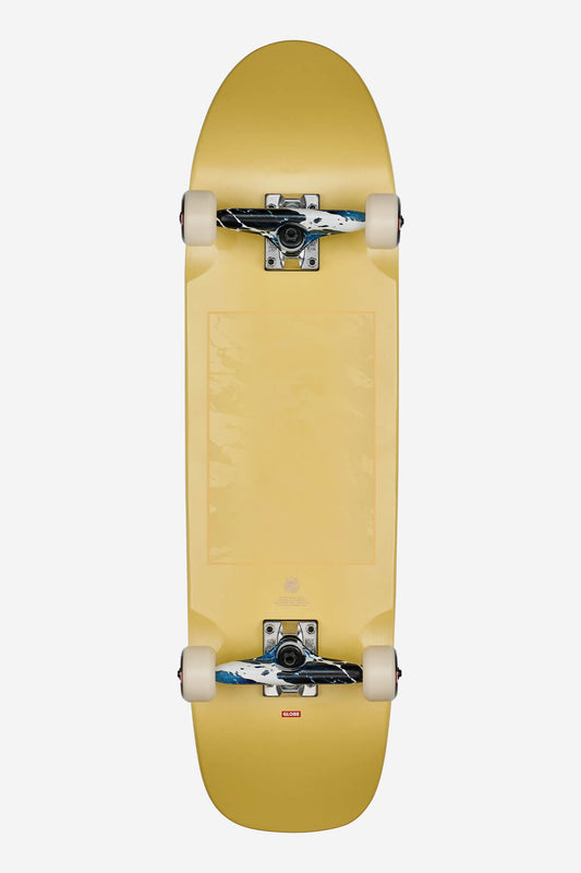 Globe Skateboard completes Shooter - 8.625" Complete Skateboard in Yellow/ComeHell