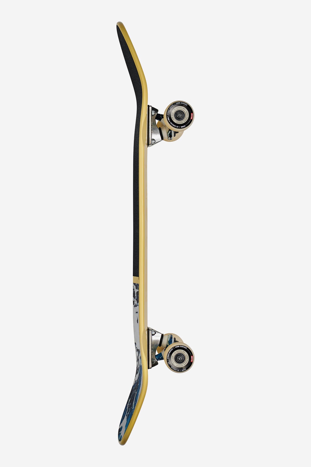 shooter coquille jaune 8.625" complète skateboard
