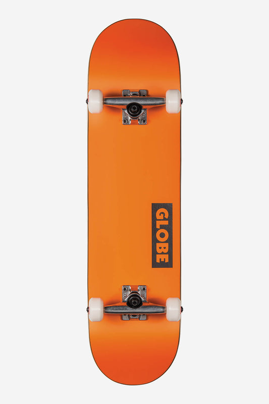 Globe Skateboard completes Goodstock  8.125" Complete Skateboard in Neon Orange