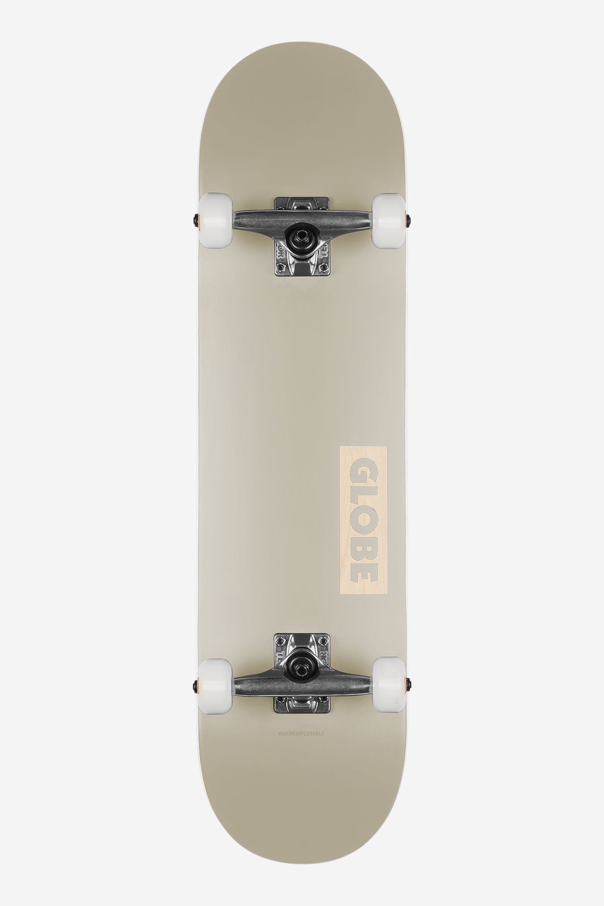 Goodstock - Off White - 8.0" Complete Skateboard