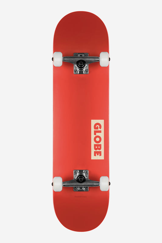 goodstock red 7.75" complet skateboard