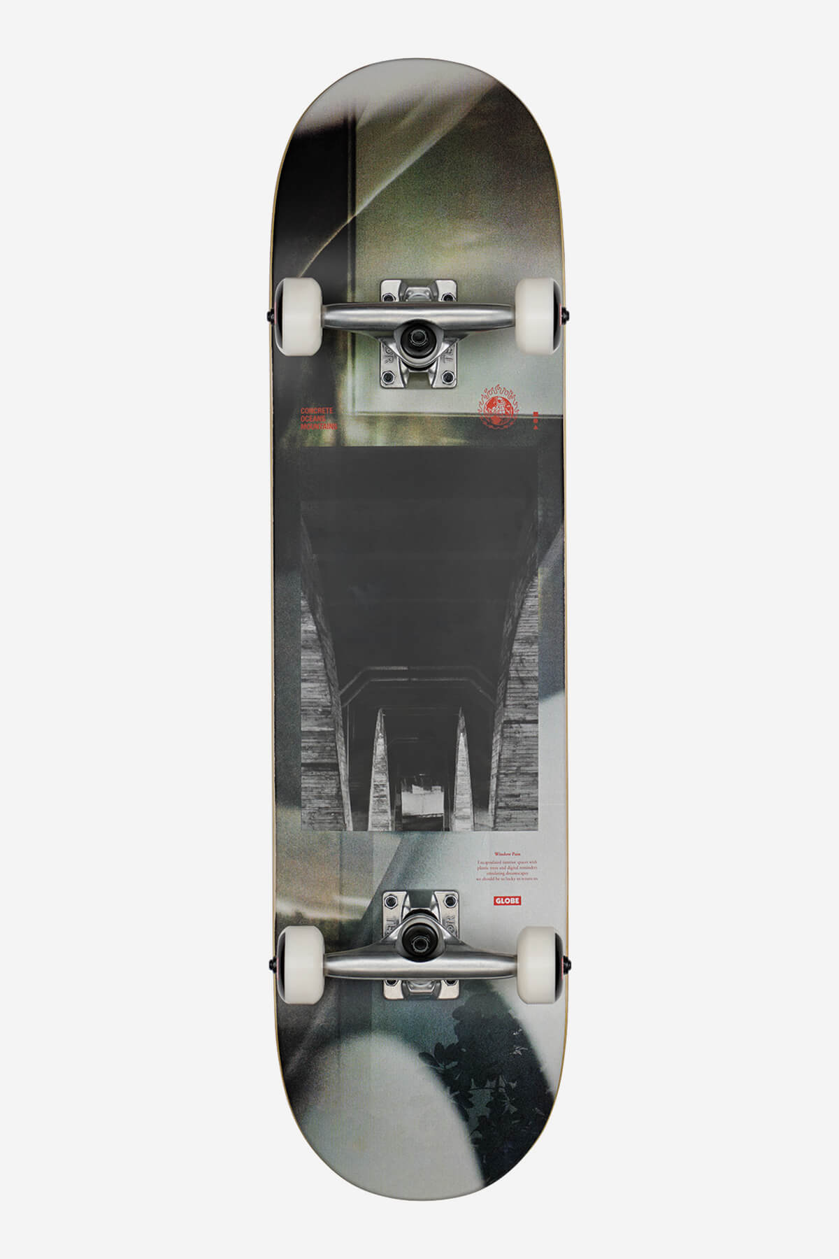 Globe Skateboard completa G1 Inside Out - 8,125" completo Skateboard in Window Pain