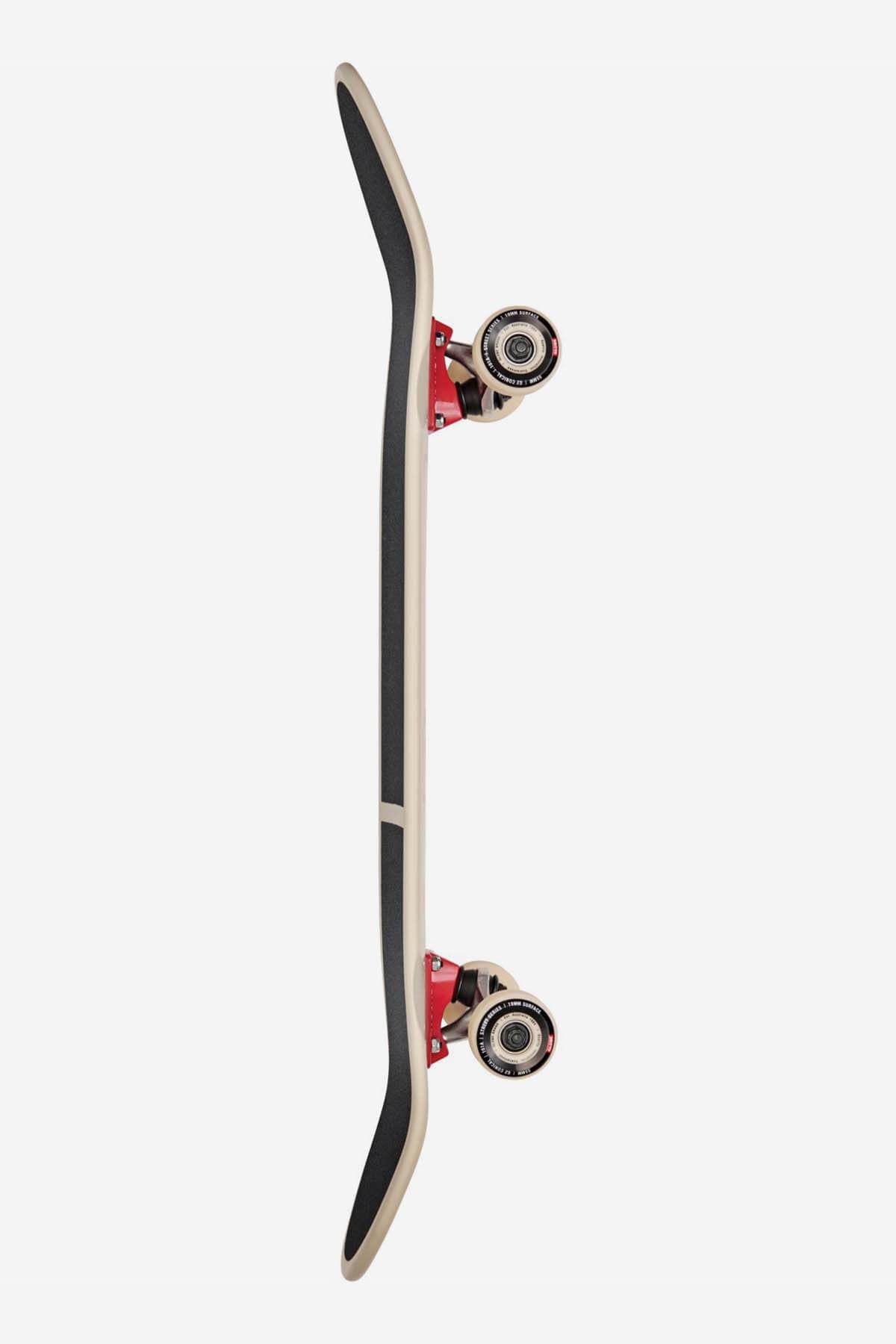Globe Skateboard komplettiert Eggy - 8.625" Komplett Skateboard in Off-White/The Lot