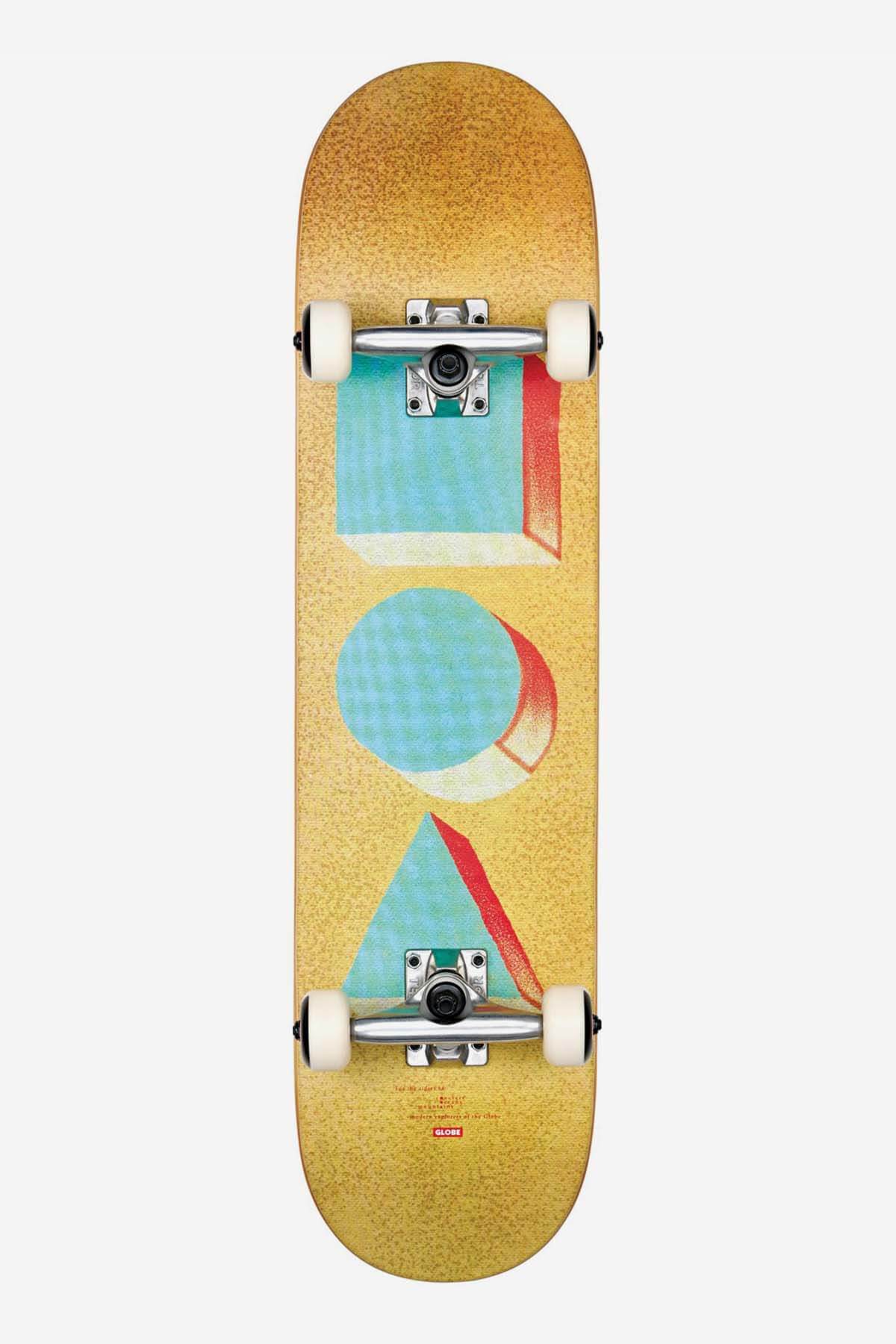 g1 d stack- blue arancio 7,75" completo skateboard