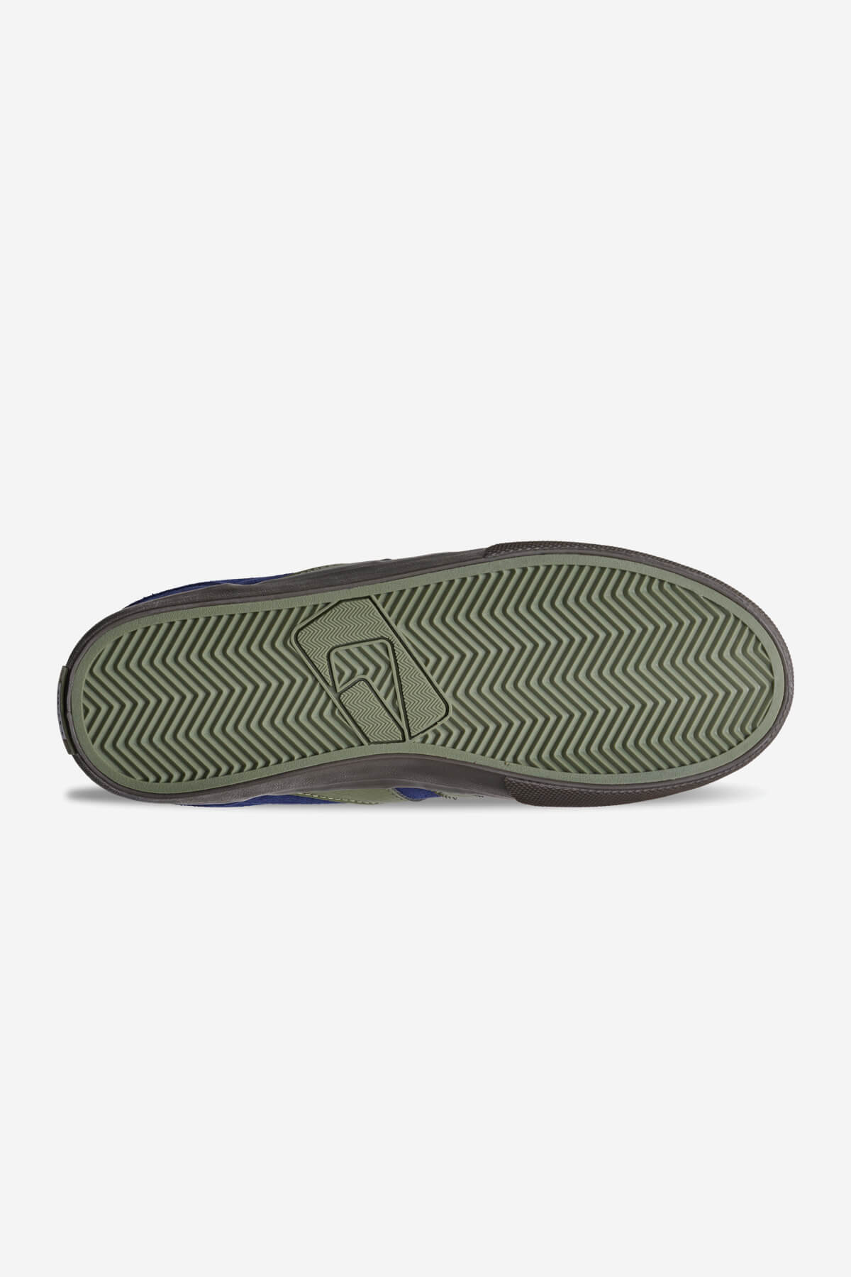 encore-2 navy green gum skate shoes