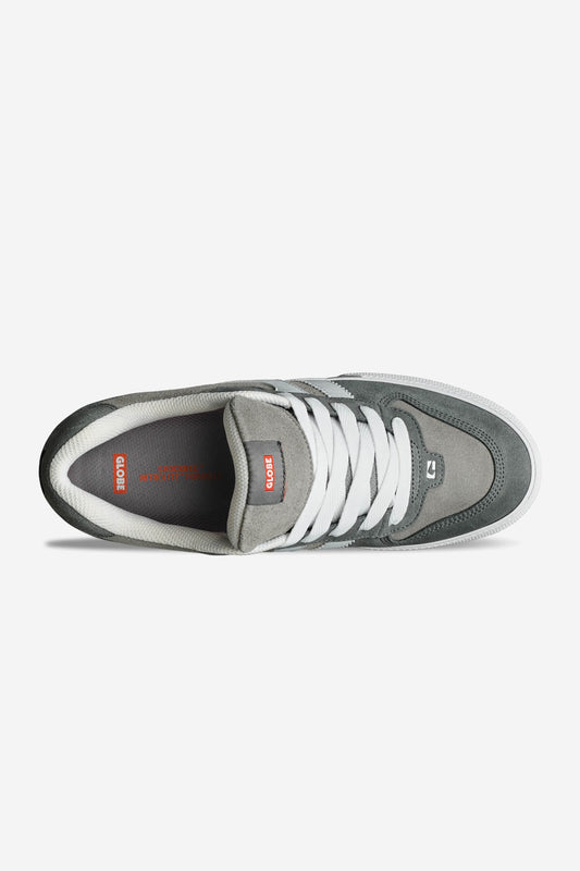 encore-2 charcoal white  skateboard  zapatos