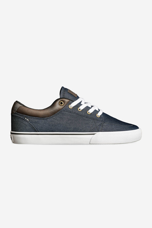 Globe Low shoes GS skateboard chaussures en Dark Denim/White