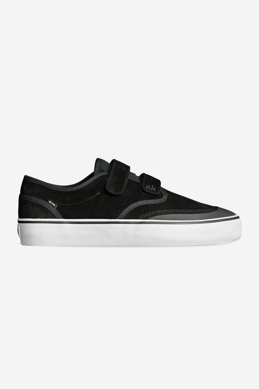 Correa Motley II Black/White skateboard zapatos