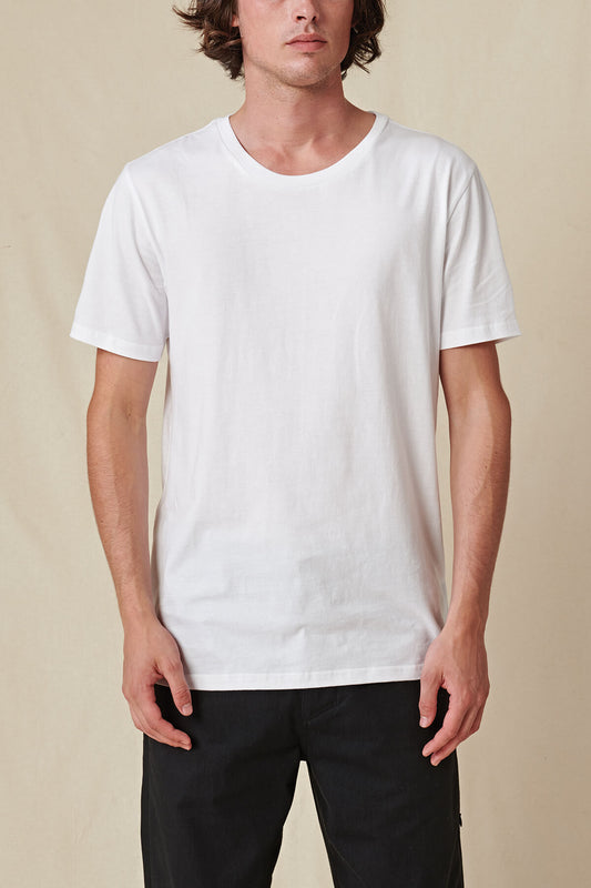 t-shirt down under white