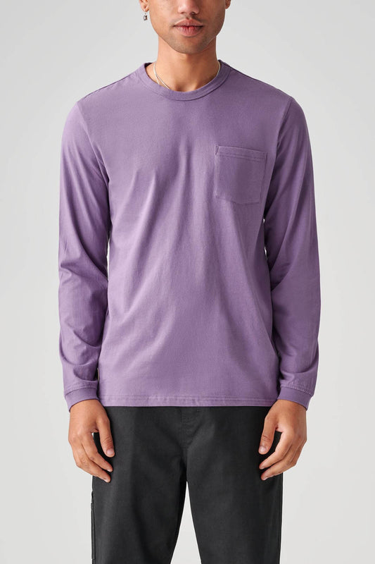 Globe T-SHIRTS L/S Every Damn Day LS Tee - Berry in Berry
