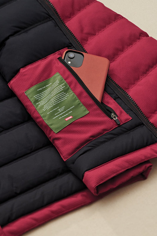 Globe - Prime Down Jacket - Rhubarb