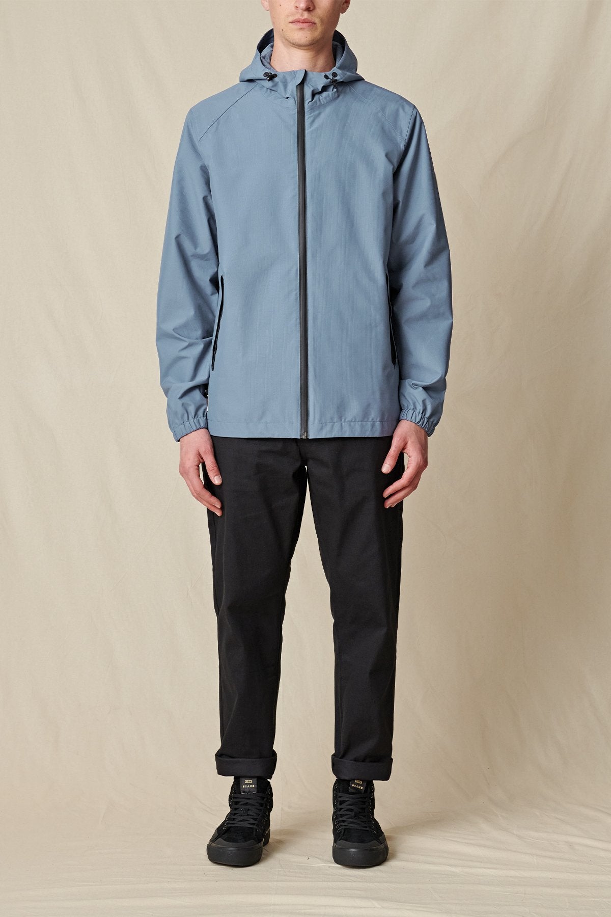 breaker spray jacket slate blue