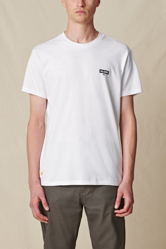 Globe Camisetas - Living Low Velocity Tee in White