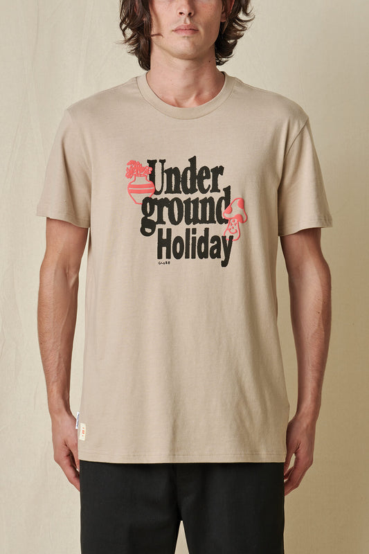 t-shirt underground holiday ss dune