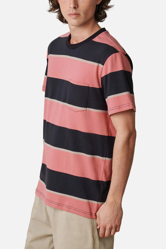 Globe - Bootleg Dreams Stripe Tee - Smoke
