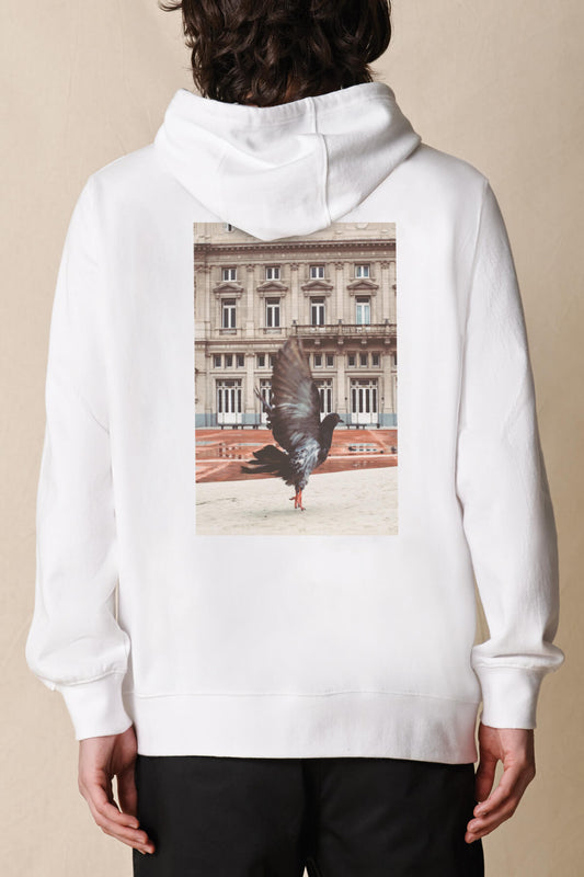 buenos aires hoodie white