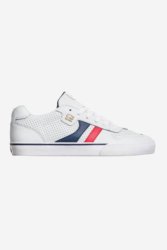 encore-2 white blue  red  skateboard  chaussures