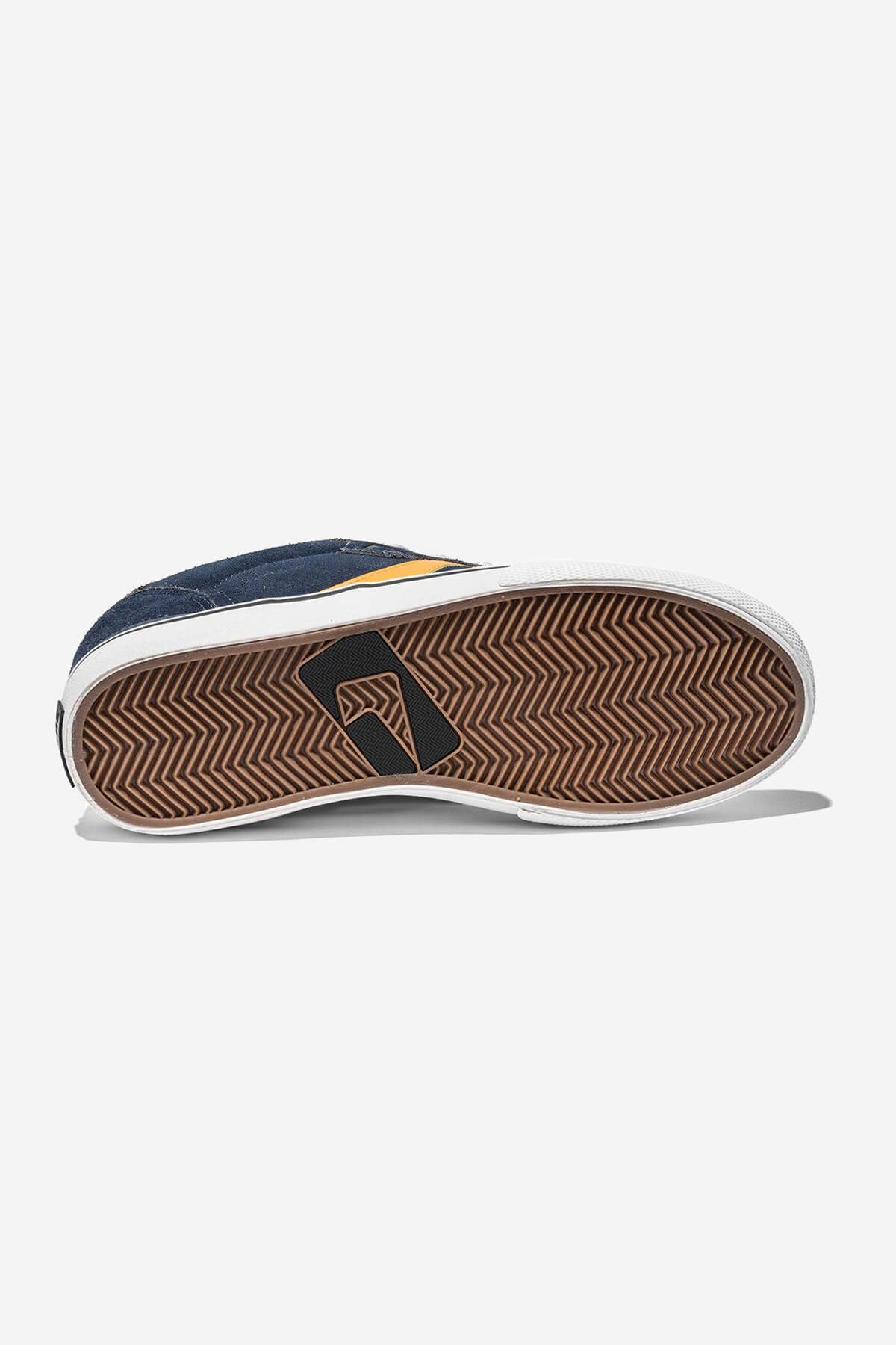 Bis-2 Navy/Yellow skateboard scarpe
