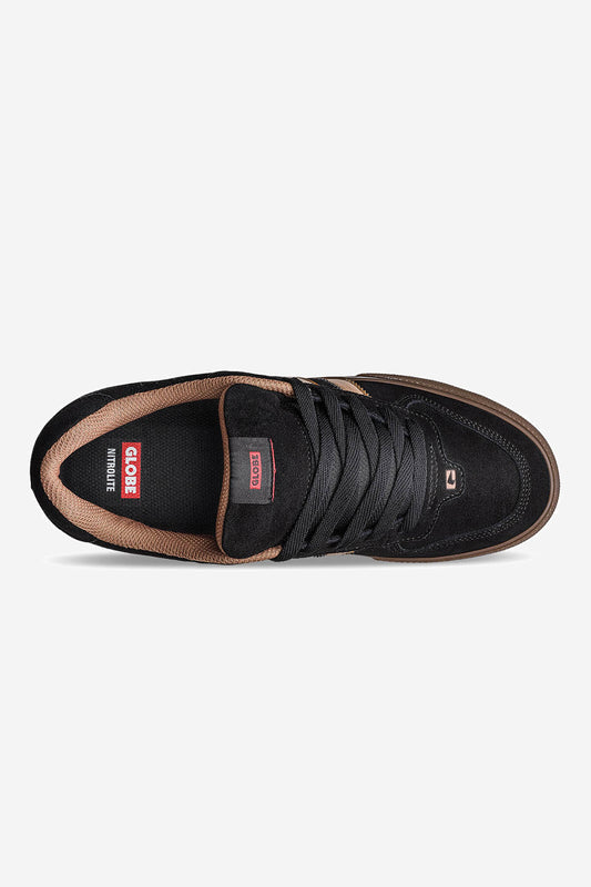 encore-2 noir marron skateboard chaussures
