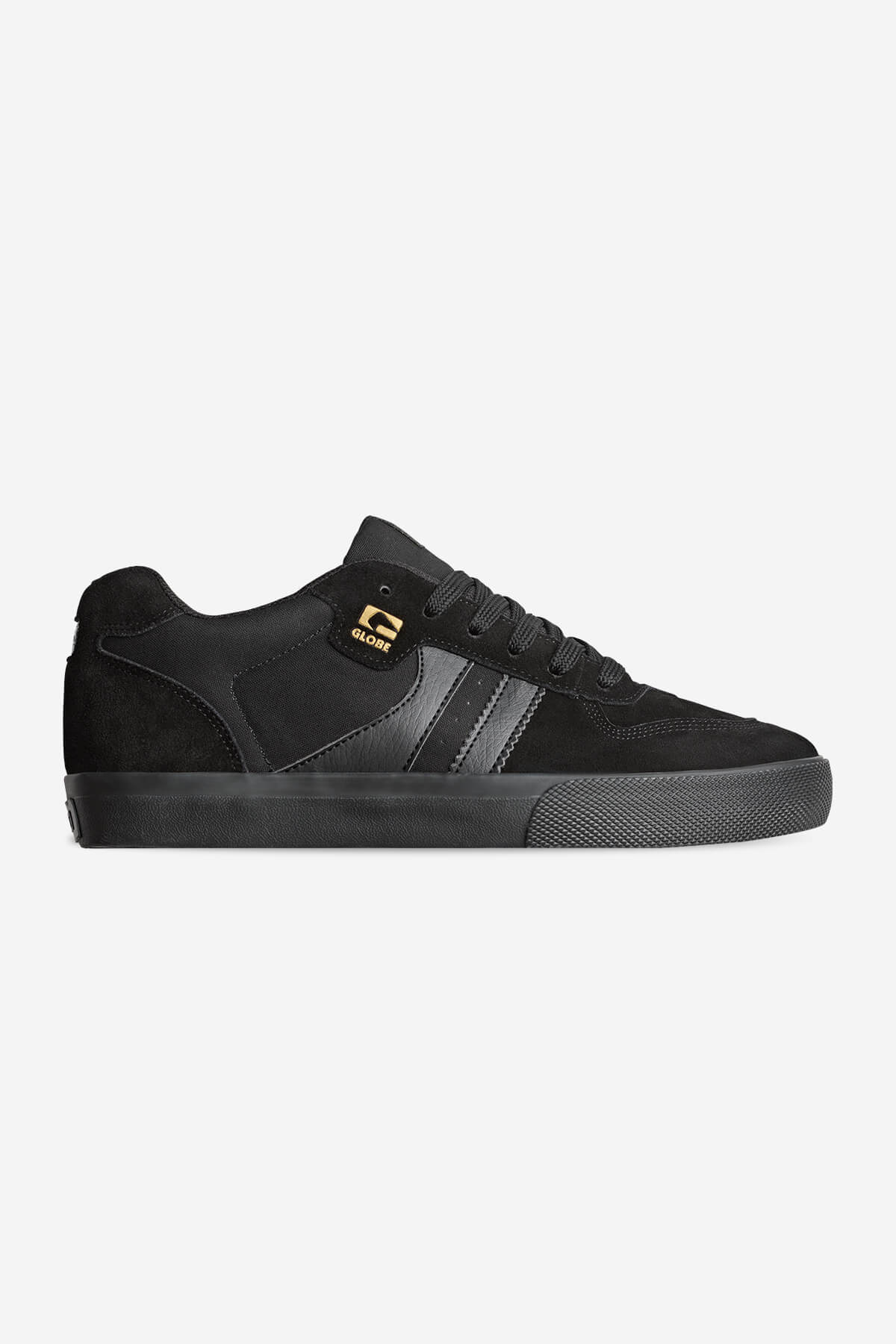 encore-2 black gold dip skate shoes