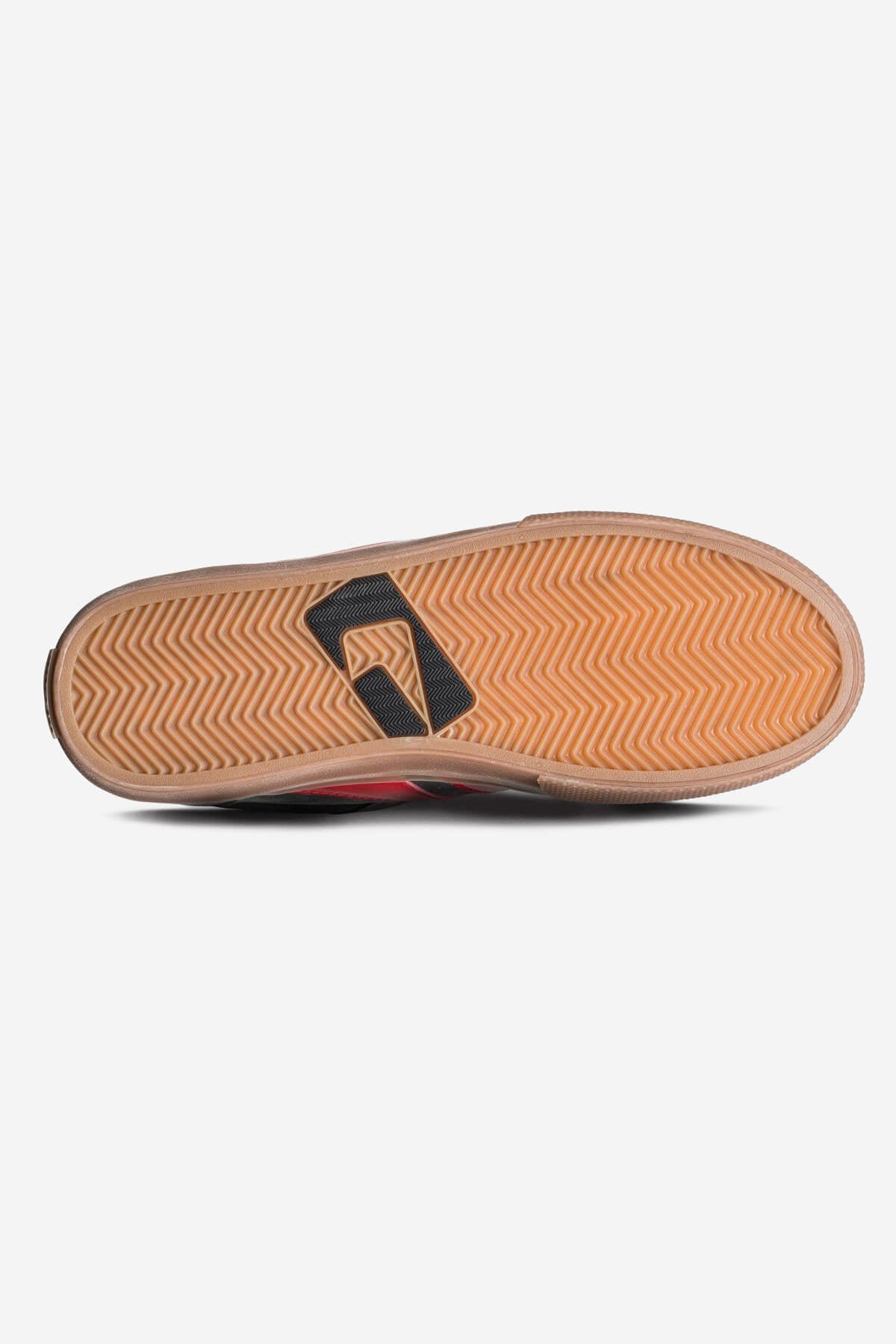 encore-2 charcoal gum red skateboard  schoenen