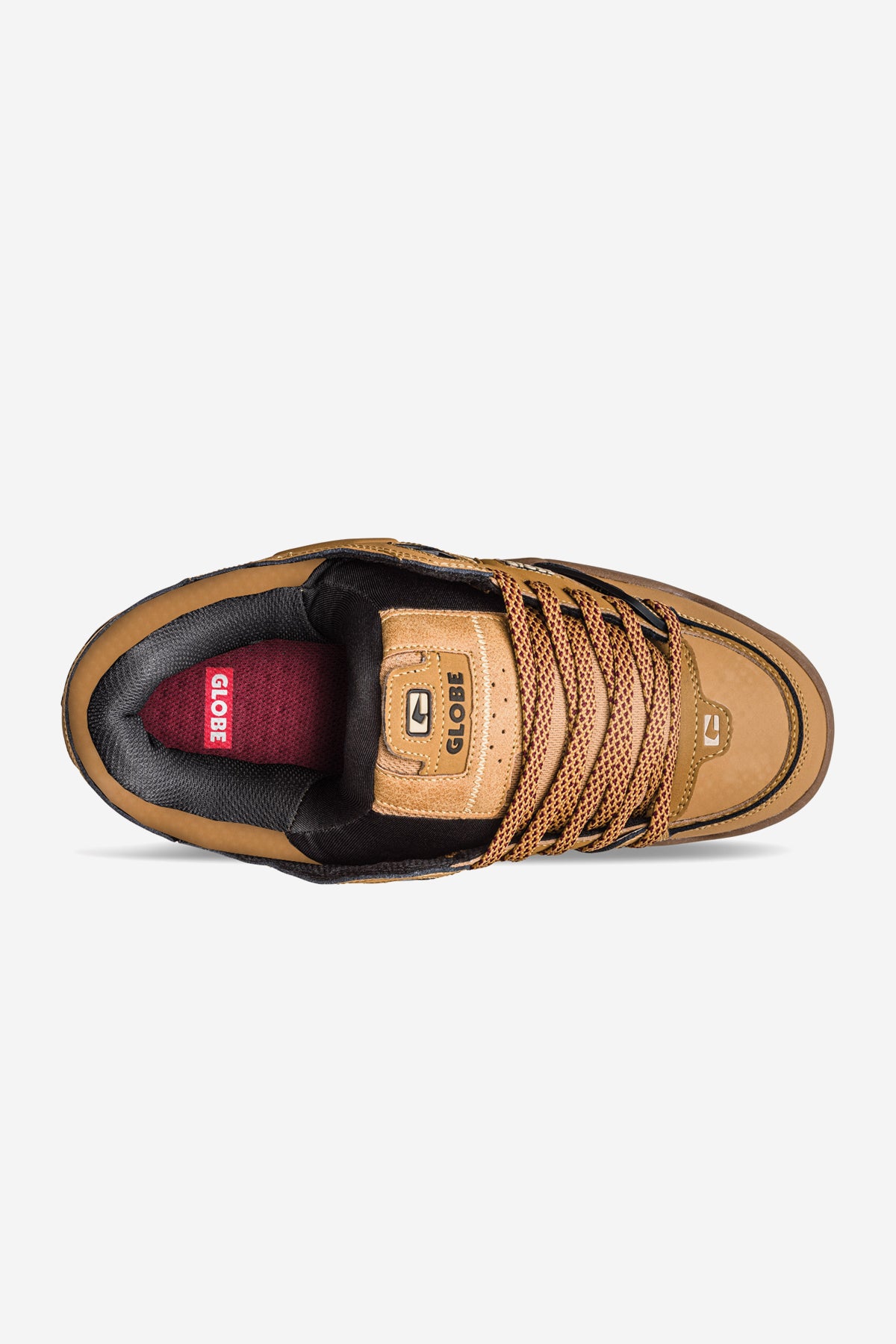 fusión golden brown skateboard  zapatos