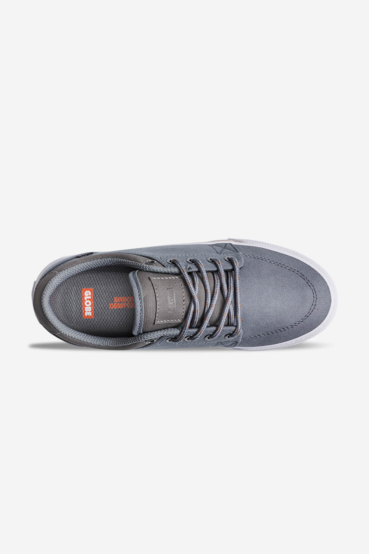 Globe Low shoes GS - Grey Canvas in Grey Canvas