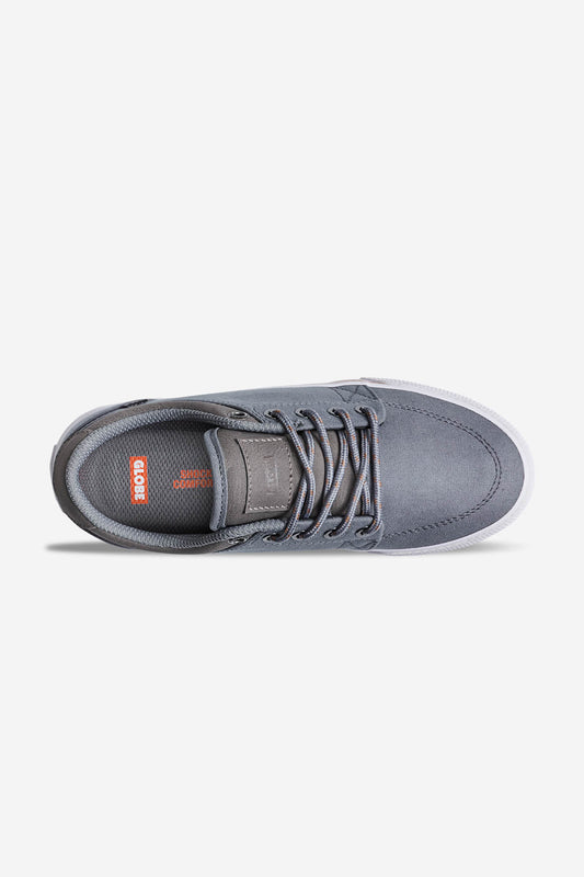 gs grey canvas skate shoes