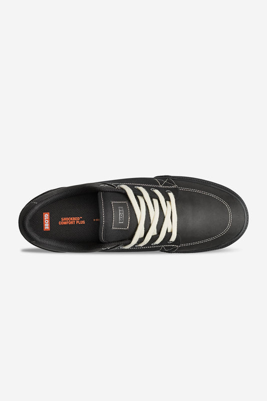 gs negro antiguo white skateboard  zapatos