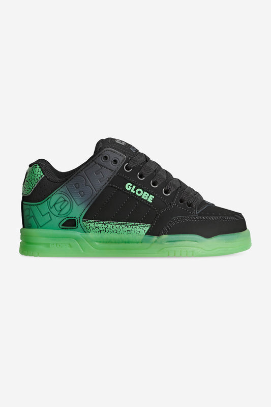 Globe Zapatos para niños Tilt-Kids - Black/Green Stipple en Black/Green Stipple