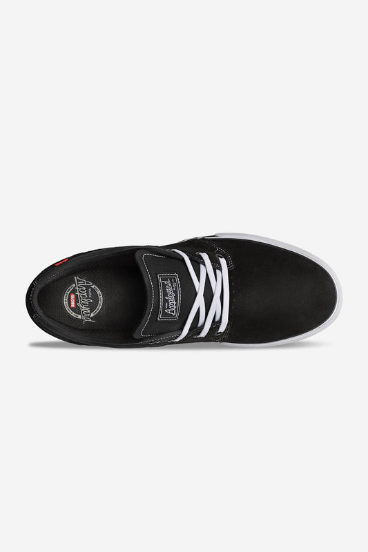 mahalo black black white skate shoes