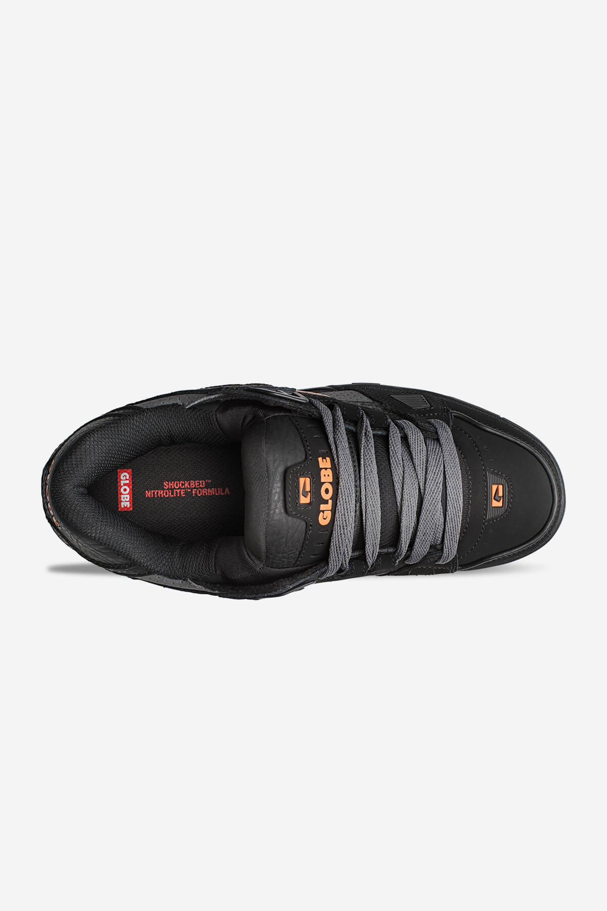 Globe Low shoes Sabre - Black/Orange in Black/Orange